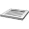 Ekena Millwork Diamond Surface Mount PVC Gable Vent: Functional, w/ 2"W x 1-1/2"P Brickmould Frame, 22"W x 22"H GVPDI22X2202SF - alternate 3